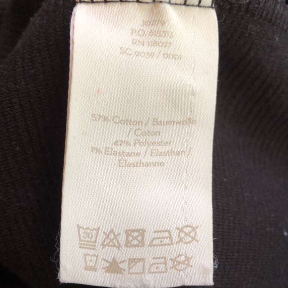 Boden 3/4 Length Sleeve Black Midi Dress Size 8L - Picture 10 of 10